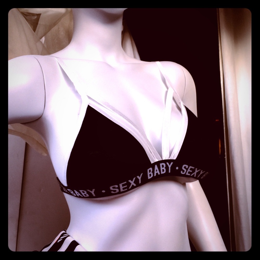 Black Sexy Baby Bra/Top